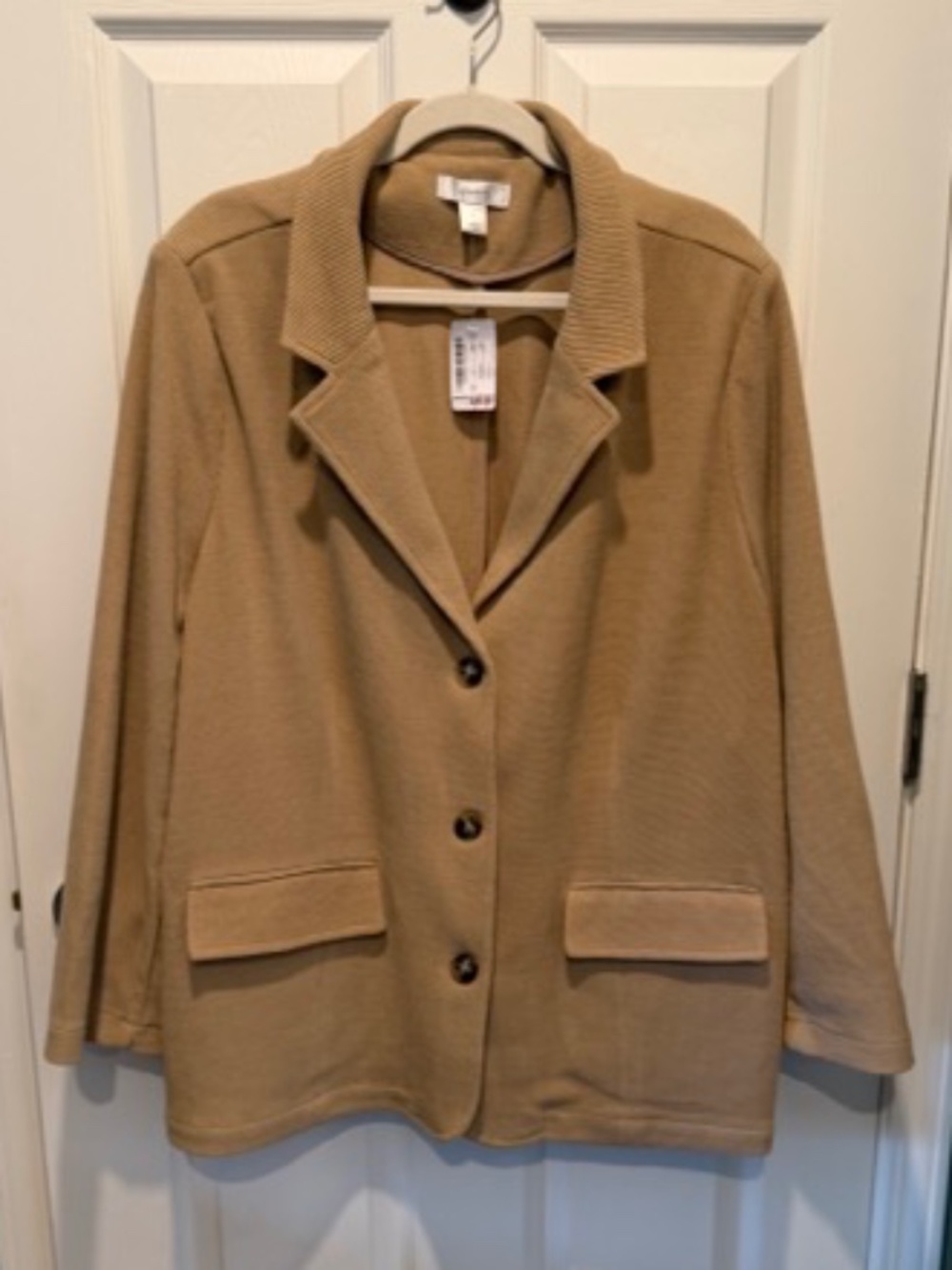 C.J. Banks Camel colored, Soft Corduroy Jacket